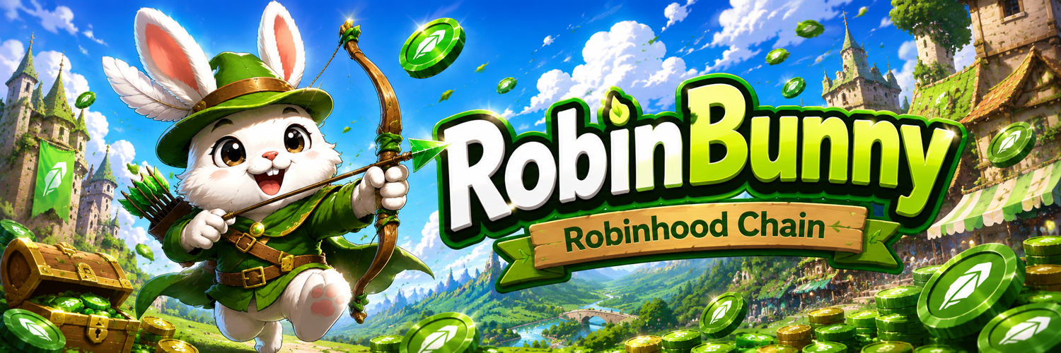 RobinBunny forest adventure banner
